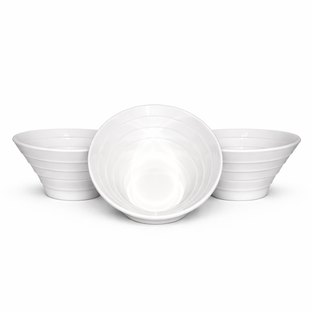 ROUND MELAMINE SERVING BOWL