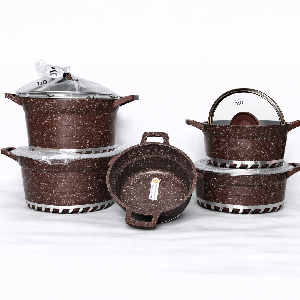 GRANITE NONSTICK COOKWARE POT SET