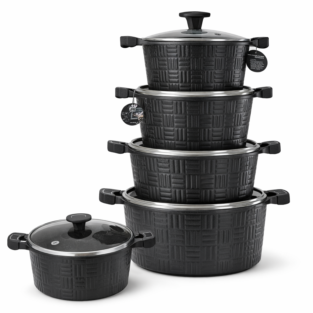 JIO ECO-FRIENDLY GRANITE COOKWARE POT SET