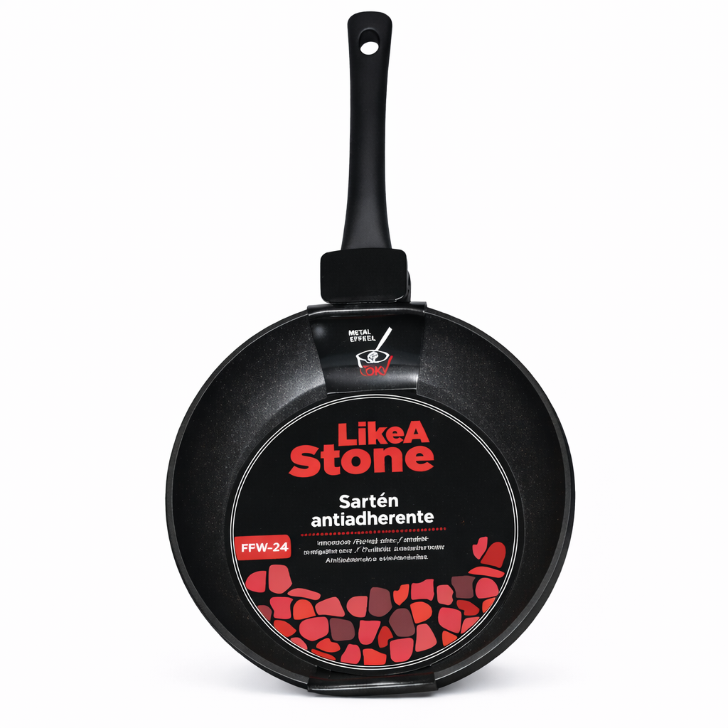 LIKEA STONE NONSTICK FRYING PAN 24CM