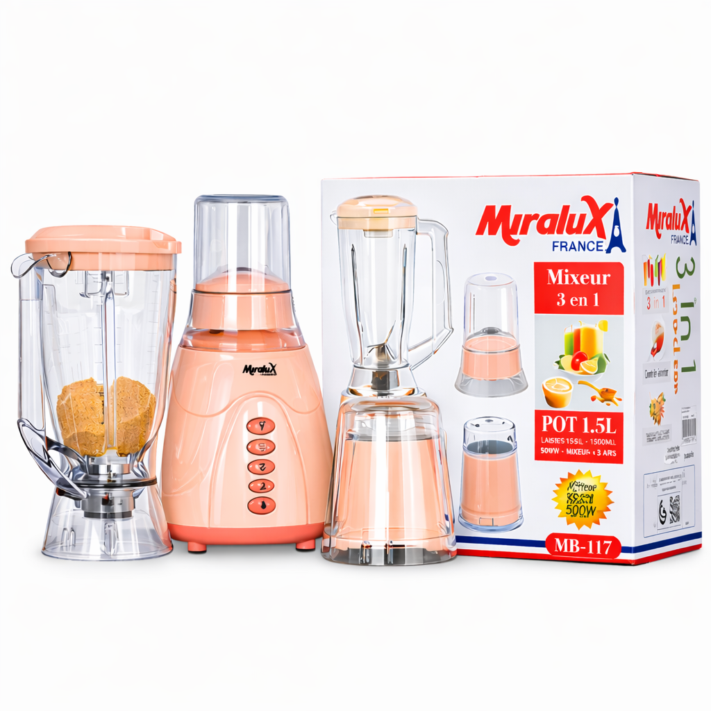 MIRALUX 3-IN-1 BLENDER MB-117