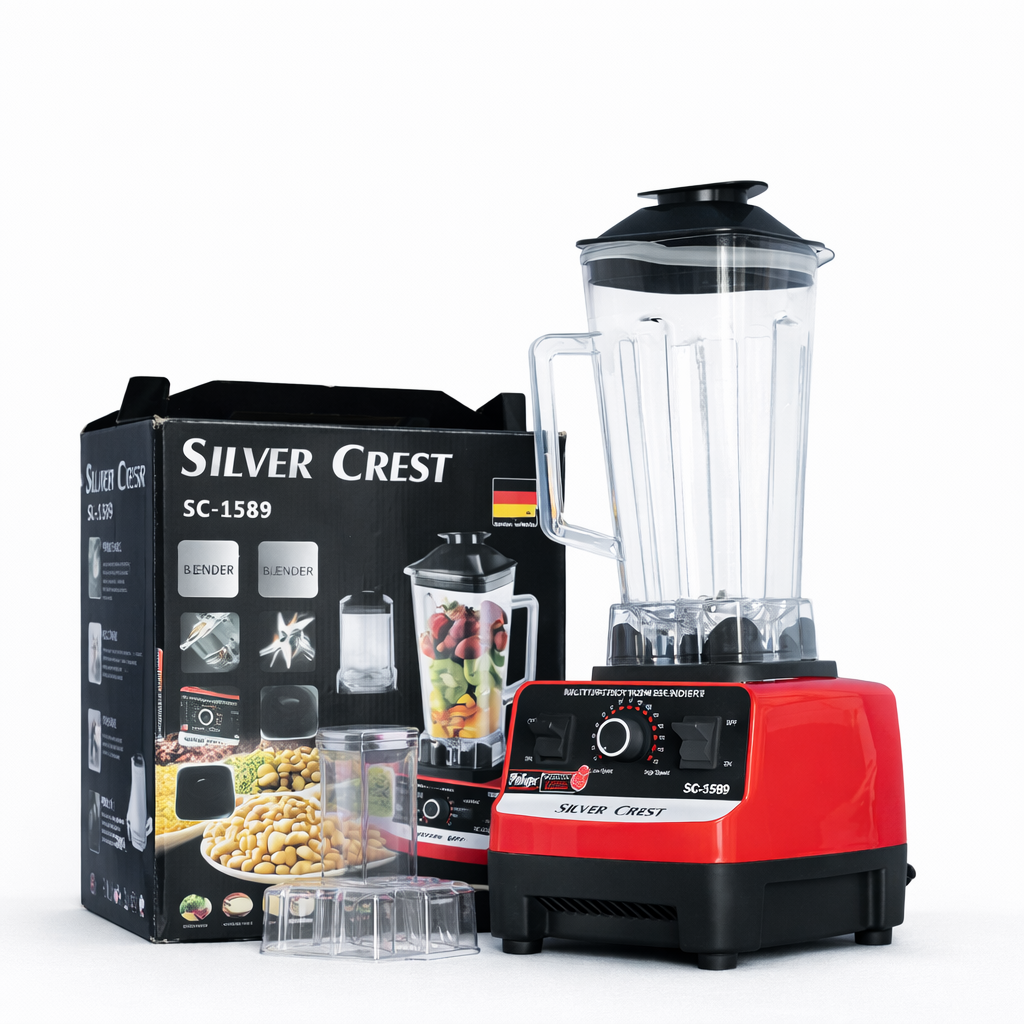 SILVER CREST SC-1589 2-IN-1 HIGH PERFORMANCE BLENDER