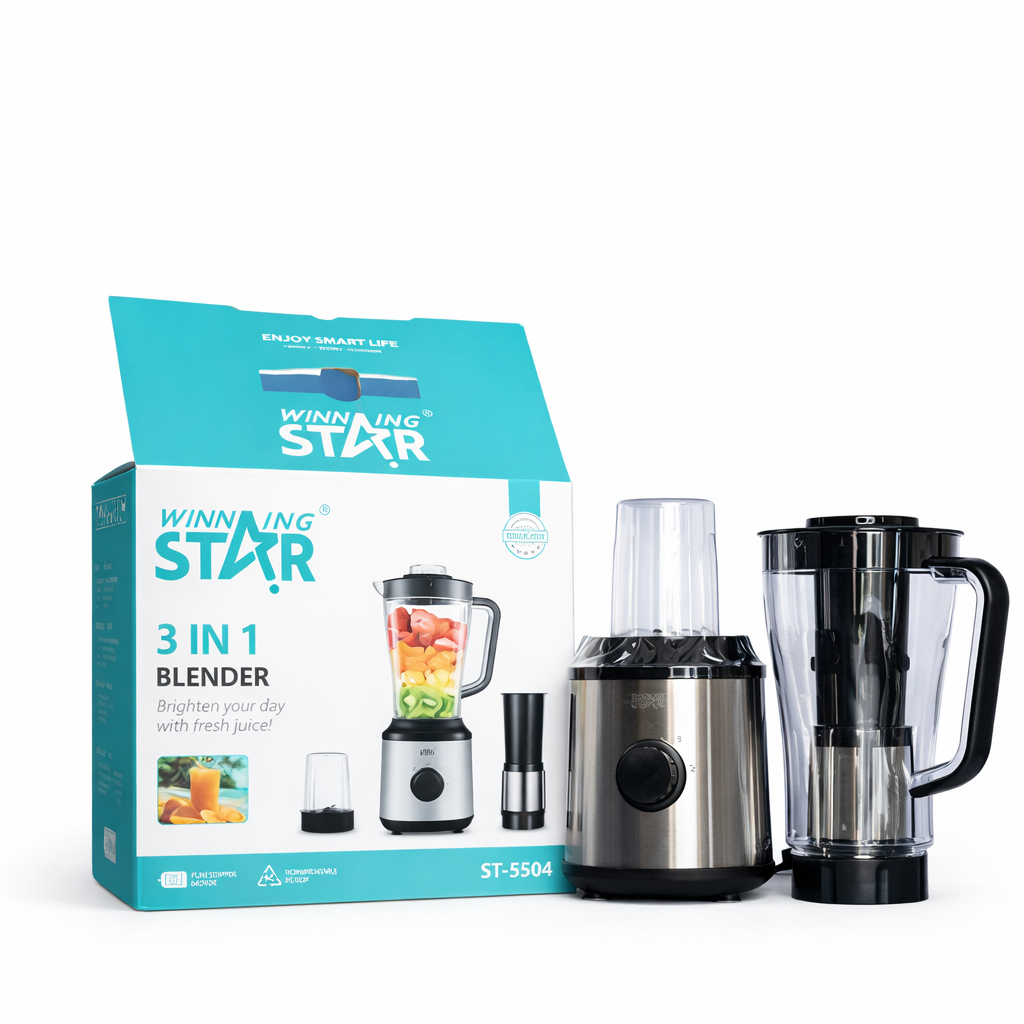 WINNING STAR ST-5504 3-IN-1 BLENDER SET