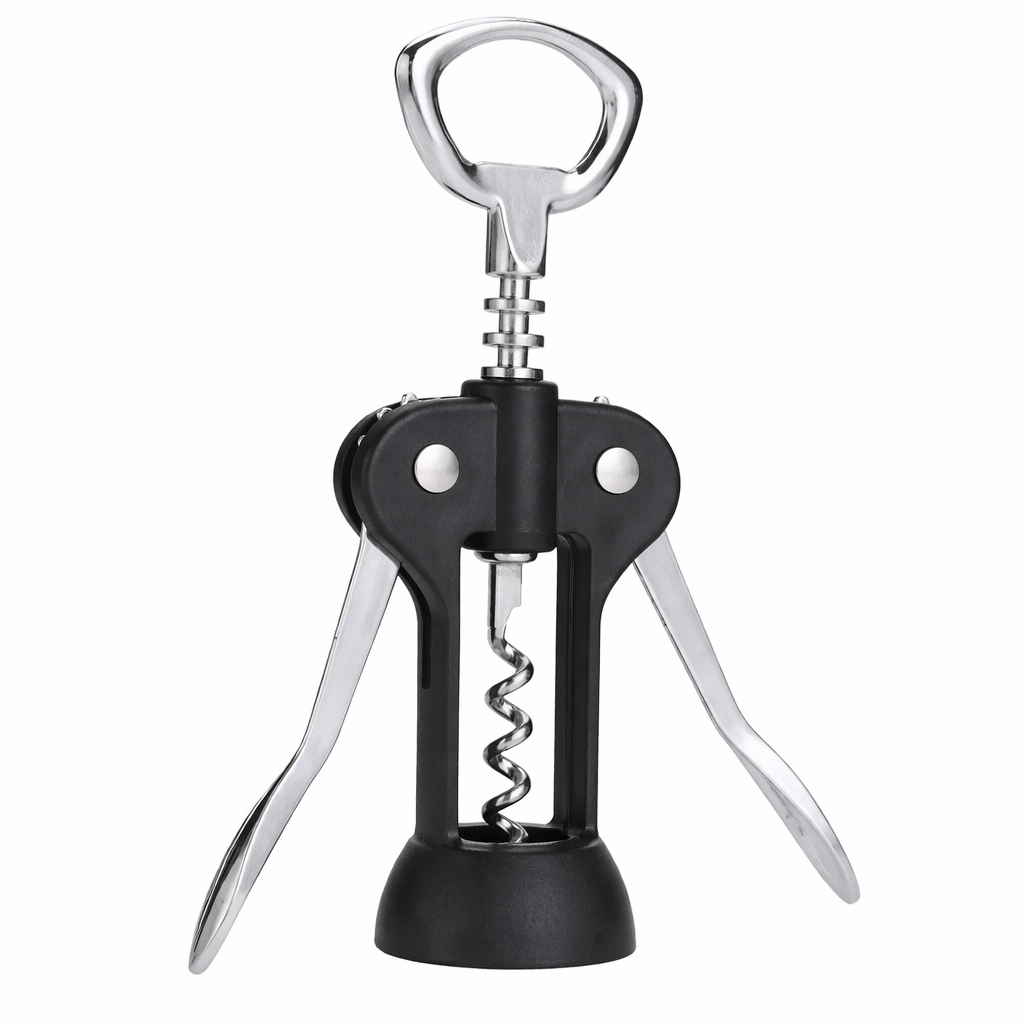 HEAVY-DUTY WINGED CORKSCREW BOTTLE OPENER