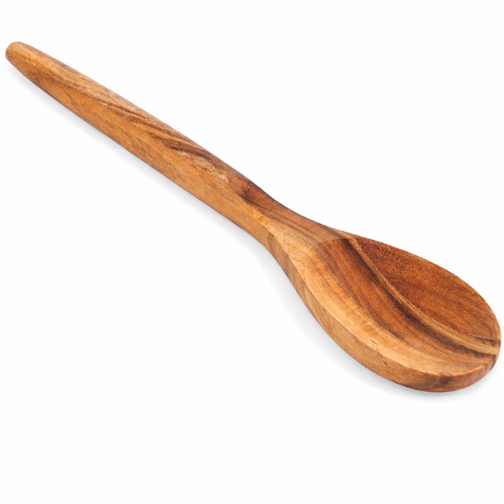 DEEP BOWL WOODEN COOKING SPOON (AKAMAMIYO)