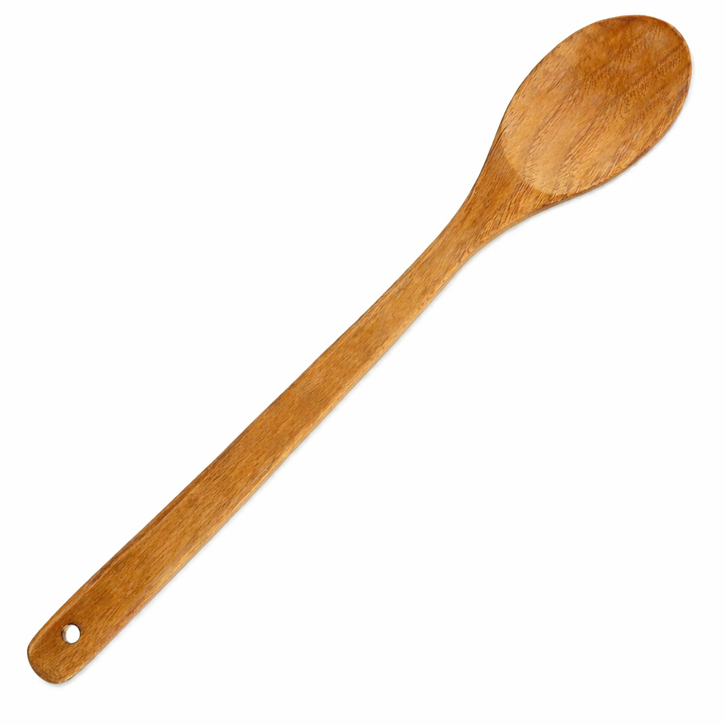 FLAT HEAD WOODEN COOKING SPOON (AKAMAMIYO)