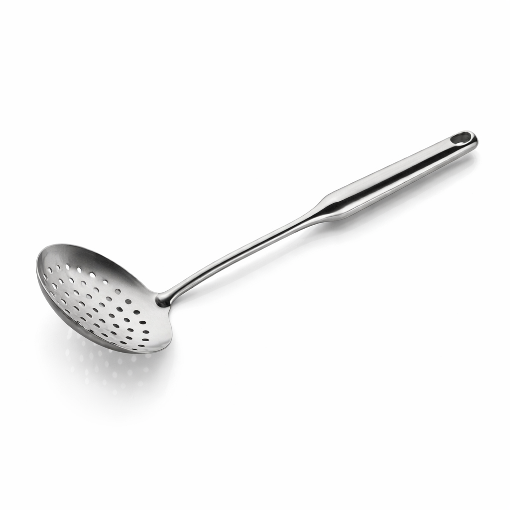STAINLESS STEEL SLOTTED SPOON