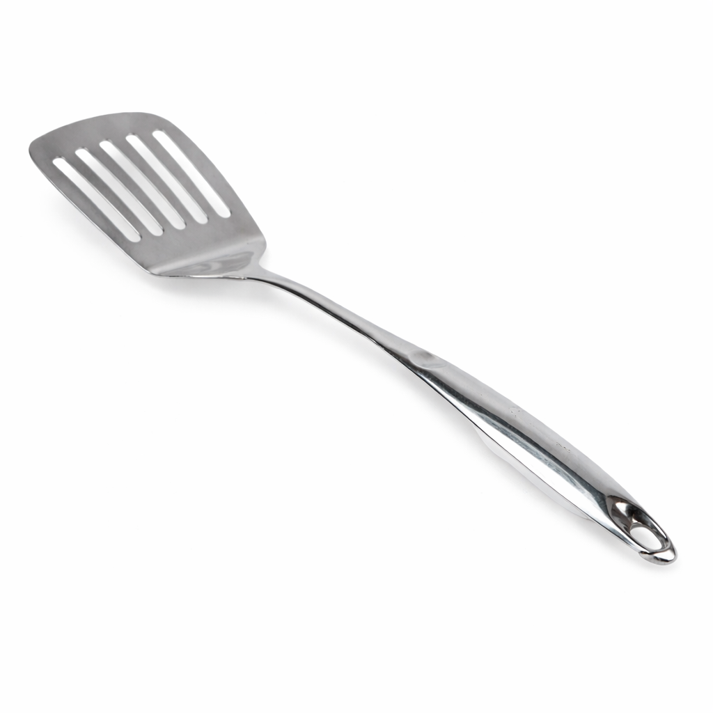 STAINLESS STEEL SLOTTED TURNER SPATULA