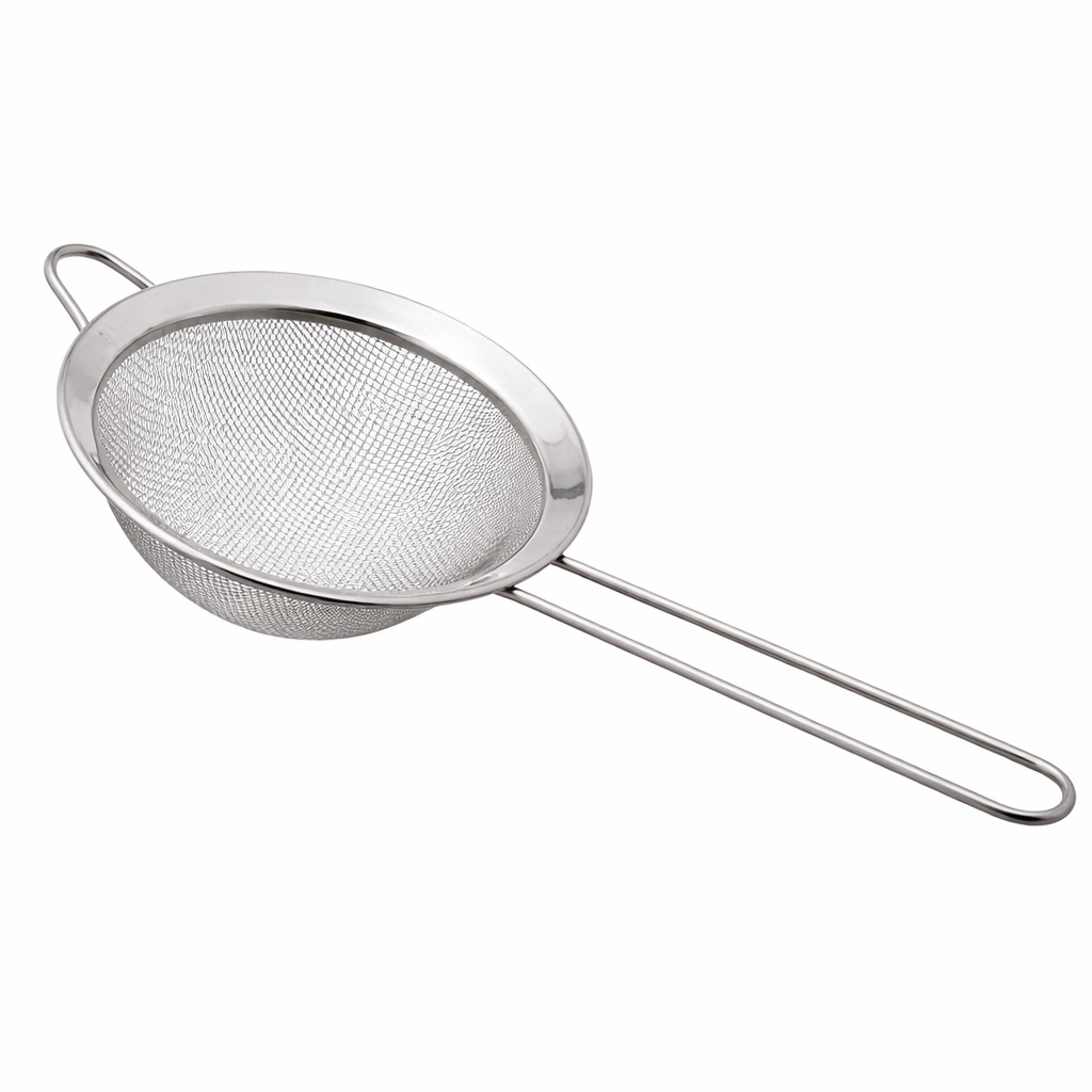 SMALL STAINLESS STEEL FINE MESH STRAINER
