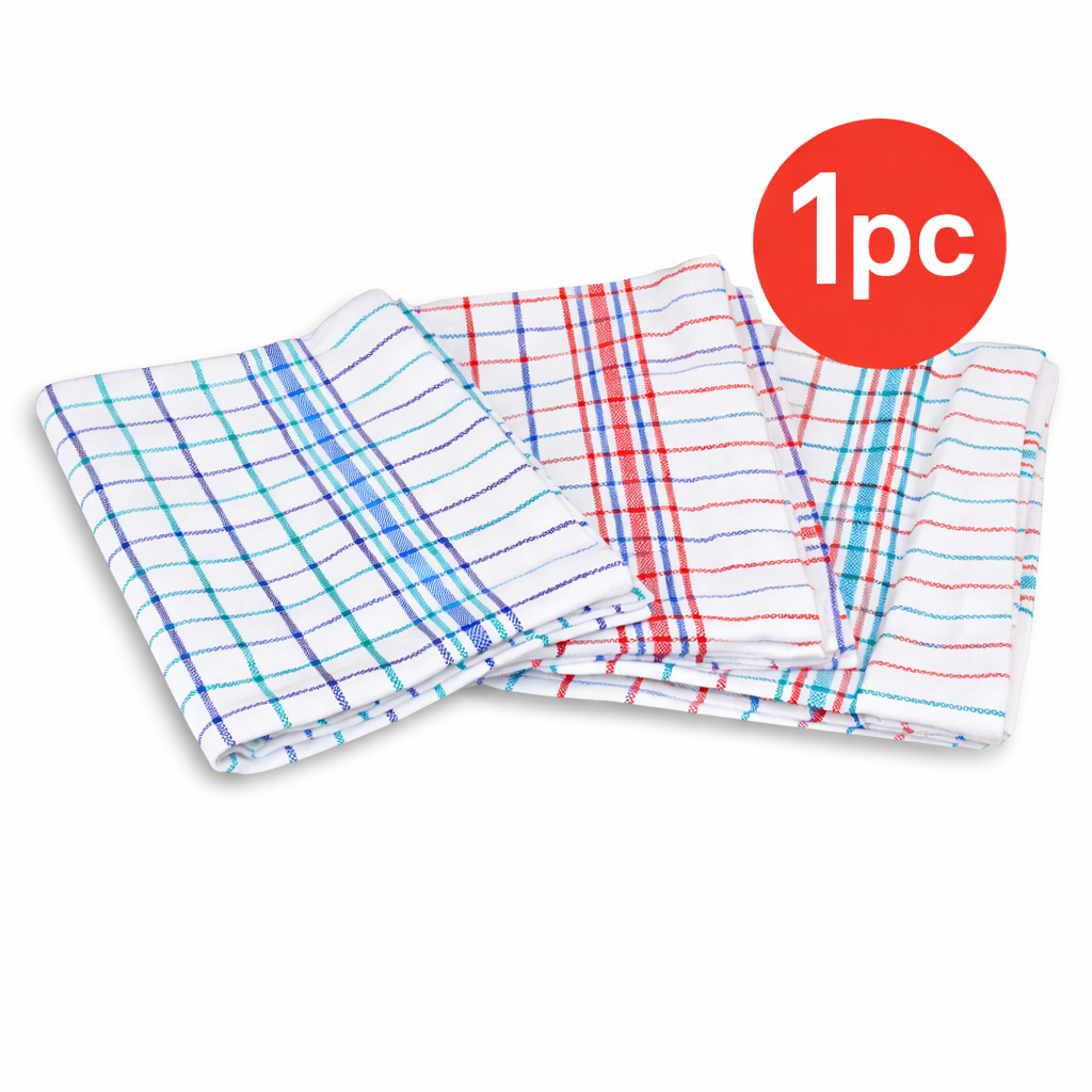 COTTON CHECKED KITCHEN TOWEL